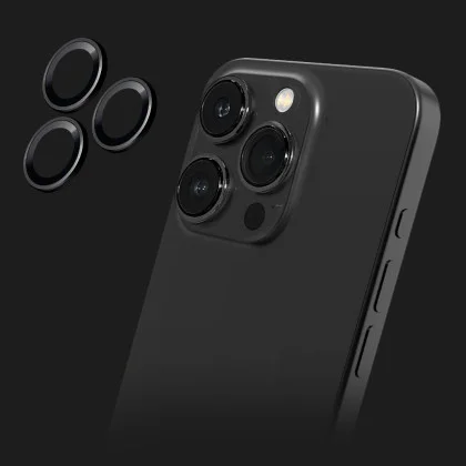 Защитное стекло LAUT Prime Glass для iPhone 15 Pro/15 Pro Max (Black) во Львове
