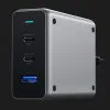 Зарядний пристрій Satechi 100W USB-C PD Compact GaN (Space Gray) (ST-TC100GM-EU)