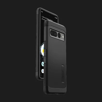 Чохол Spigen Tough Armor для Google Pixel 7 Pro (Black) в Новому Роздолі