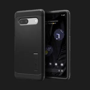Чехол Spigen Tough Armor для Google Pixel 7a (Black) в Луцке