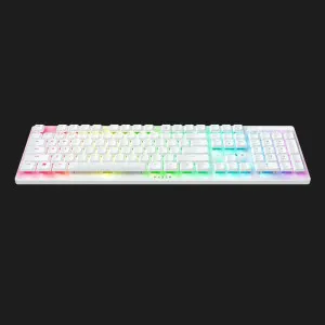 Клавіатура механічна RAZER DeathStalker V2 Pro, Purple Switch, (White) (RZ03-04363500-R3M1) (UA)