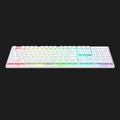 Клавіатура механічна RAZER DeathStalker V2 Pro, Purple Switch, (White) (RZ03-04363500-R3M1) в Хмельницькому