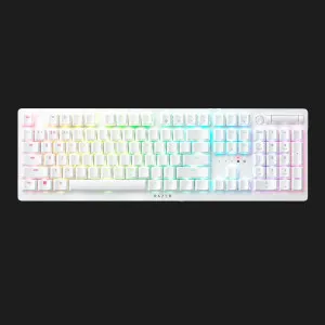 Клавіатура механічна RAZER DeathStalker V2 Pro, Purple Switch, (White) (RZ03-04363500-R3M1) (UA)