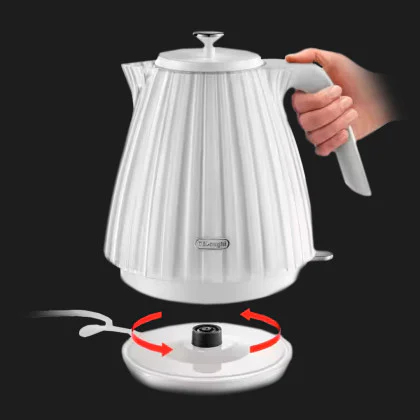 Електрочайник DeLonghi Ballerina (White) в Ковелі