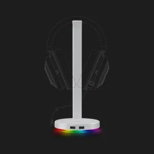 Підставка для навушників Razer Base Station V2 Chroma (Mercury) (RC21-01510300-R3M1) (UA)