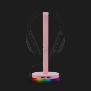 Підставка для навушників Razer Base Station V2 Chroma (Quartz) (RC21-01510200-R3M1) (UA)