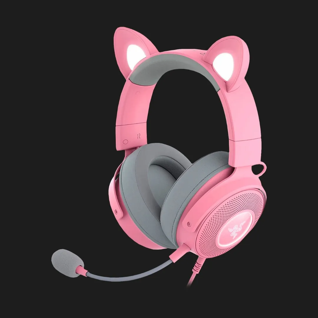 Ігрова гарнітура RAZER Kraken Kitty Ed V2 Pro (Quartz) (RZ04-04510200-R3M1)