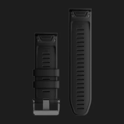 Ремінець Garmin 22mm QuickFit Black Silicone (010-13280-00) в Чернігові