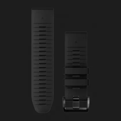 Ремінець Garmin 22mm QuickFit Black Silicone (010-13280-00) в Чернігові
