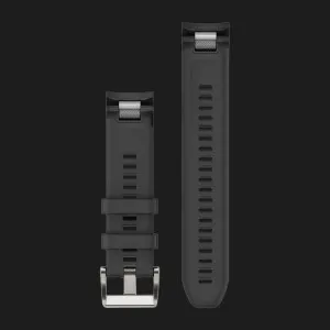 Ремінець Garmin 22mm QuickFit Black Silicone Strap (010-13225-00)