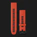 Ремешок Garmin 20mm QuickFit Flame Red/Graphite Silicone Bands (010-13279-04)
