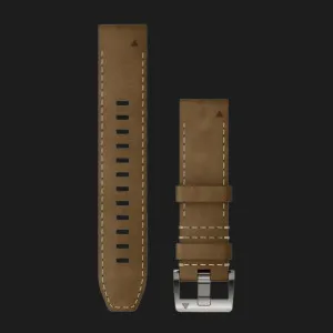 Ремінець Garmin 22mm QuickFit Leather/FKM Hybrid Strap, Tundra/Black (010-13225-07)