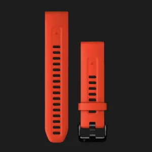 Ремінець Garmin 22mm QuickFit Flame Red Silicone (010-13111-04)