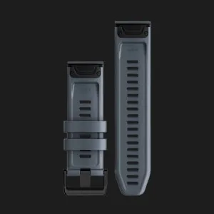 Ремешок Garmin 22mm QuickFit Granite Blue Silicone (010-13111-05)