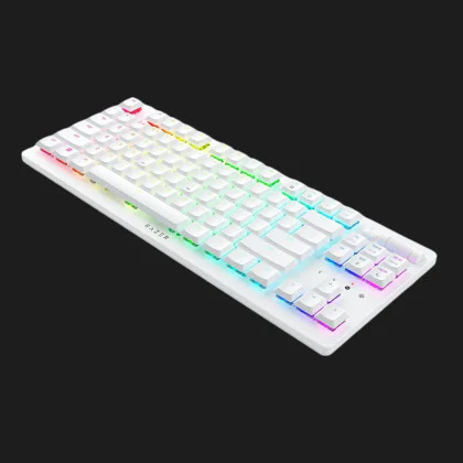 Клавіатура ігрова Razer DeathStalker V2 Pro TKL Red Switch (White) в Києві