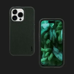 Чохол LAUT Urban MagSafe Cordura для iPhone 15 Pro (Olive) в Хмельницькому