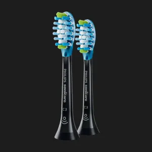 Насадка для зубной щетки Philips Sonicare C3 Premium Plaque Defence (Black) (HX9042/88) в Александрии