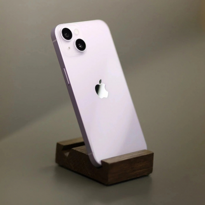 б/у iPhone 14 128GB (Purple) (Ідеальний стан) (e-Sim)