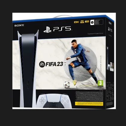 Ігрова приставка Sony PlayStation 5 (Digital Edition) + EA SPORTS FIFA 23 Bundle (Уцінений товар) OB1