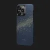 Чехол Pitaka MagEZ Case 4 для iPhone 15 Pro (Milky Way Galaxy)