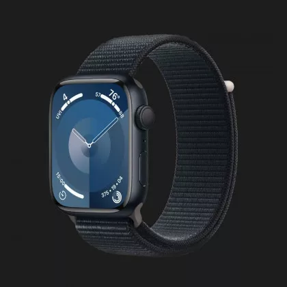 Apple Watch Series 9 GPS 45mm Midnight Aluminum Case with Midnight Sport Loop (MR9C3) в Дубно