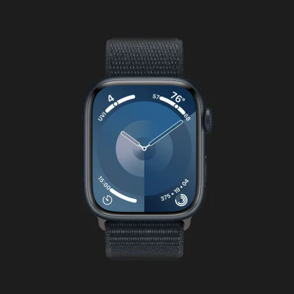 Apple Watch Series 9 GPS 45mm Midnight Aluminum Case with Midnight Sport Loop (MR9C3) в Києві