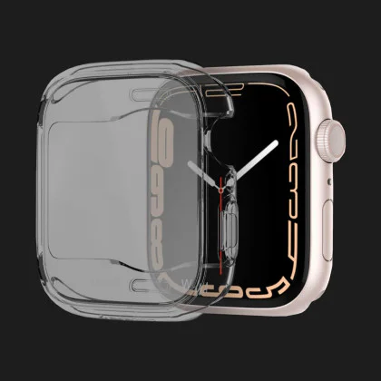 Чохол Spigen Ultra Hybrid Case для Apple Watch 44/45mm (Crystal) (ACS04180) в Новому Роздолі