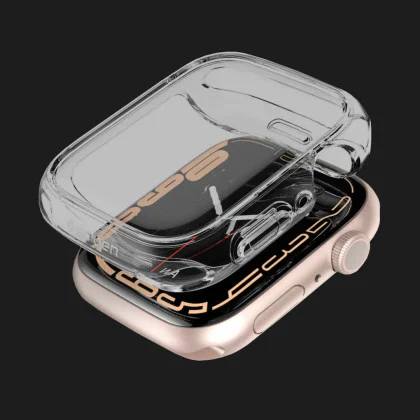 Чохол Spigen Ultra Hybrid Case для Apple Watch 44/45mm (Crystal) (ACS04180) у Запоріжжі