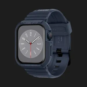 Чехол-ремешок Spigen Rugged Armor Pro для Apple Watch 44/45mm (Charcoal Grey) (ACS00819) в Сваляве