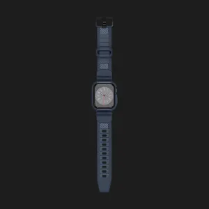Чехол-ремешок Spigen Rugged Armor Pro для Apple Watch 44/45mm (Charcoal Grey) (ACS00819) в Сваляве