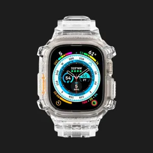 Чехол-ремешок Spigen Rugged Armor Pro для Apple Watch 49 mm (Crystal Clear) (ACS05461) в Сваляве