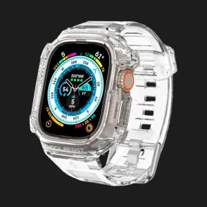 Чехол-ремешок Spigen Rugged Armor Pro для Apple Watch 49 mm (Crystal Clear) (ACS05461) в Сваляве