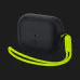 Чохол Spigen Silicone Fit для AirPods Pro (2nd/1st gen) (Black/Green) (ACS05810)