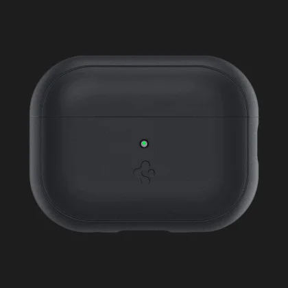 Чохол Spigen Silicone Fit для AirPods Pro (2nd/1st gen) (Black/Green) (ACS05810) в Камʼянському