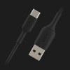 Кабель Belkin USB-A to USB-С PVC 1m (Black)
