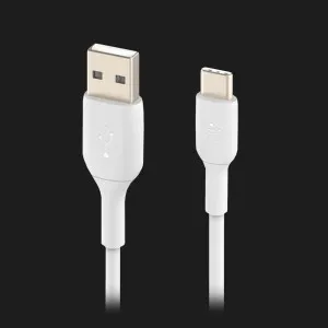 Кабель Belkin USB-A to USB-С PVC 1m (White) в Полтаві