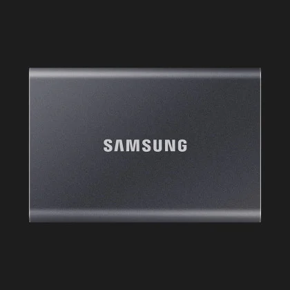 Зовнішній SSD-накопичувач Samsung T7 1TB (Titan Gray) у Запоріжжі
