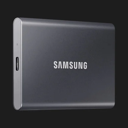 Зовнішній SSD-накопичувач Samsung T7 1TB (Titan Gray) в Києві