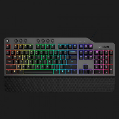 Ігрова клавіатура Lenovo Legion K500 RGB Mechanical Gaming Keyboard UKR (Black-Gray)