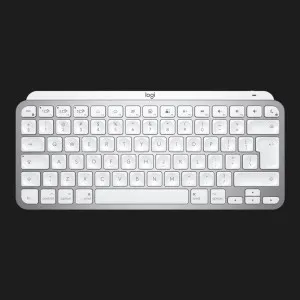 Клавіатура бездротова Logitech MX Keys Mini Wireless Illuminated UA (Pale Gray) (UA)