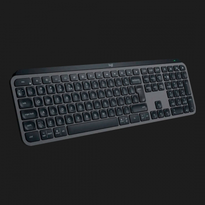 Клавіатура бездротова Logitech MX Keys S Plus (Palm Rest Graphite) в Києві