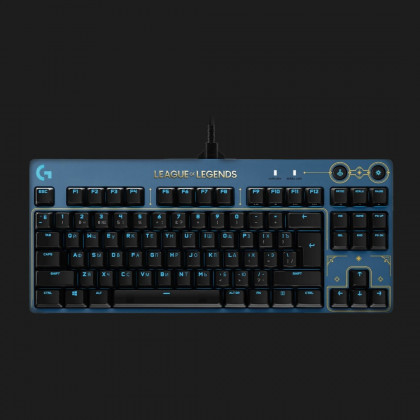 Клавіатура ігрова Logitech G PRO Mechanical Keyboard League of Legends Edition - LOL-WAVE2 (Blue)