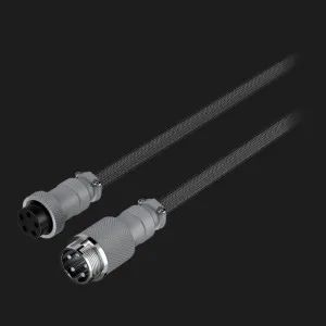 Кабель HyperX USB-A — USB-C спиральный 1.37м (Gray) (6J678AA) (UA) в Бродах