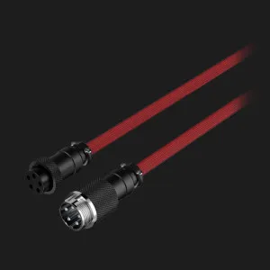 Кабель HyperX USB-A — USB-C спиральный 1.37м (Red/Black) (6J677AA) (UA) в Бродах