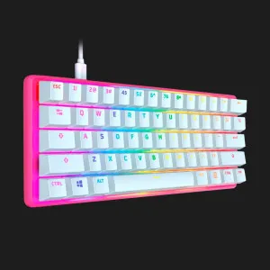 Клавіатура ігрова HyperX Alloy Origin 60 Red USB RGB ENG/RU (Pink) (UA)