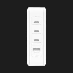 Блок питания Belkin Home Charger 140W 3хUSB-C GAN PD PPS, USB-A (White) в Луцке