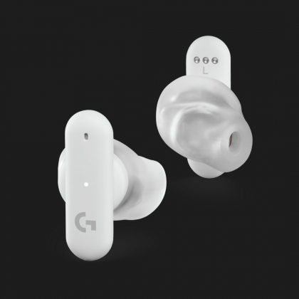 Ігрові навушники Logitech FITS True Wireless Gaming Earbuds (White)