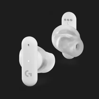Ігрові навушники Logitech FITS True Wireless Gaming Earbuds (White) в Берегові