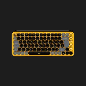 Клавиатура беспроводная Logitech Pop Wireless Blast Yellow (UA)