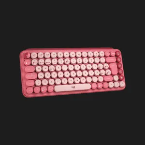 Клавіатура бездротова Logitech Pop Wireless Heartbreaker Rose (UA) в Бродах